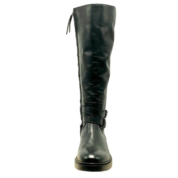 Sam Edelman LEFT ONLY Freda Tall Boot Black Leather Buckle AMPUTEE Size 8 NEW! - Picture 2 of 10